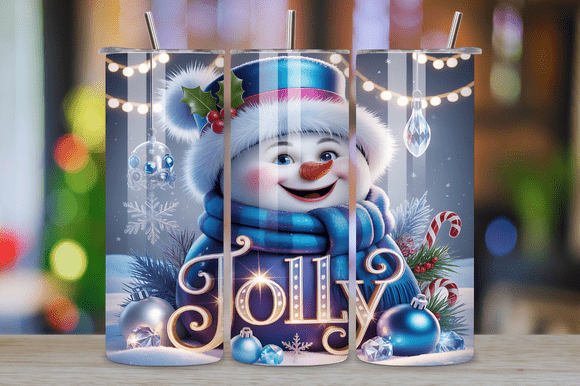 20oz Jolly Snowman Christmas Tumbler Review