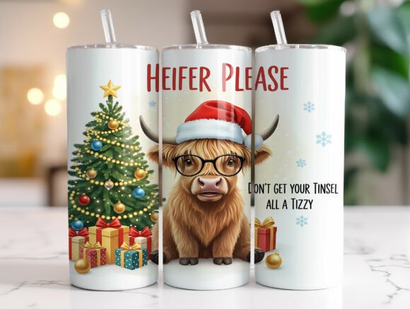 20zo Funny Quote Christmas Tumbler Wrap Review