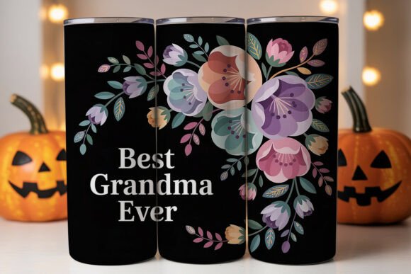 Best Grandma Floral 20oz Tumbler Wrap Review