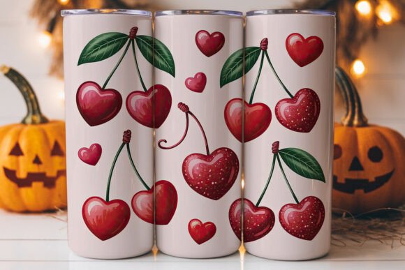 Cherry Hearts 20oz Tumbler Wrap Review