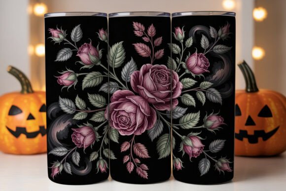 Dark Gothic Rose Tumbler Wrap Review
