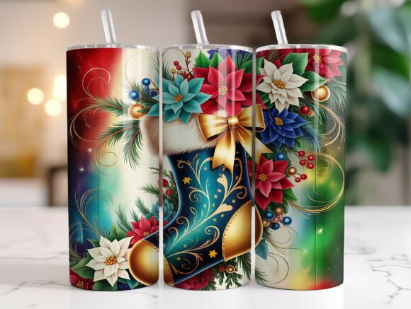 Festive Holiday Floral Tumbler Wrap Review