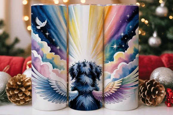 Memorial Dog Angel Tumbler Wrap Review