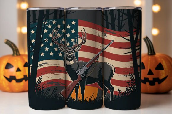 Patriotic Deer Hunter Tumbler Wrap Review