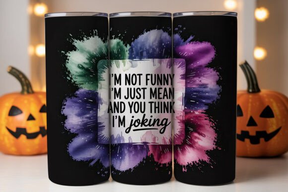 Sarcastic Mean 20oz Tumbler Wrap Review