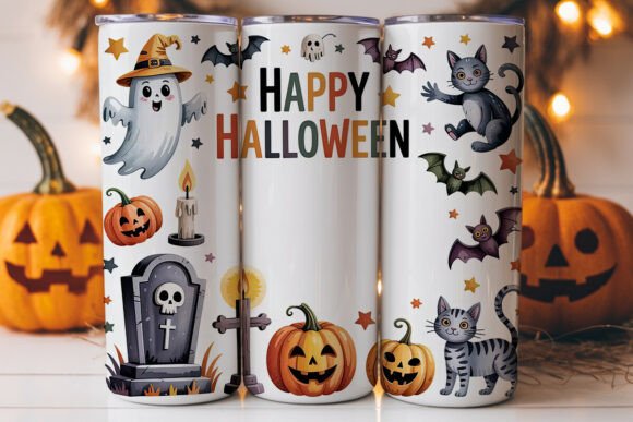 Spooky Cute Halloween Tumbler Wrap Review