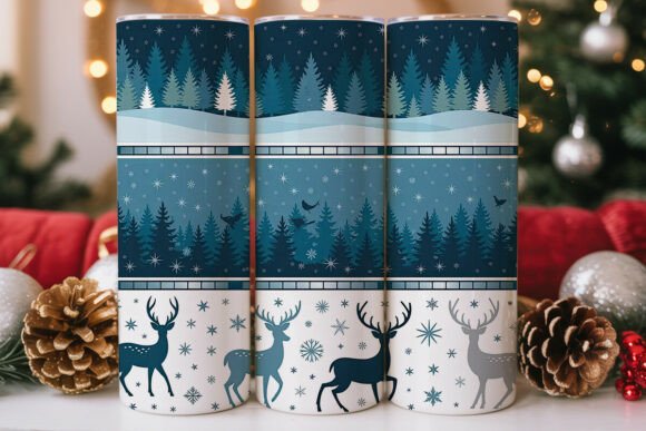 Winter Forest Snowy Nights Tumbler Wrap Review